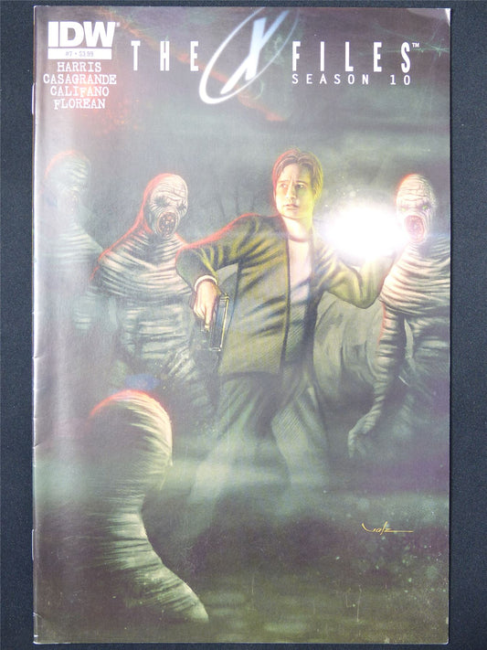 The X-Files Season 10 #7 - B&B IDW Comic #RW