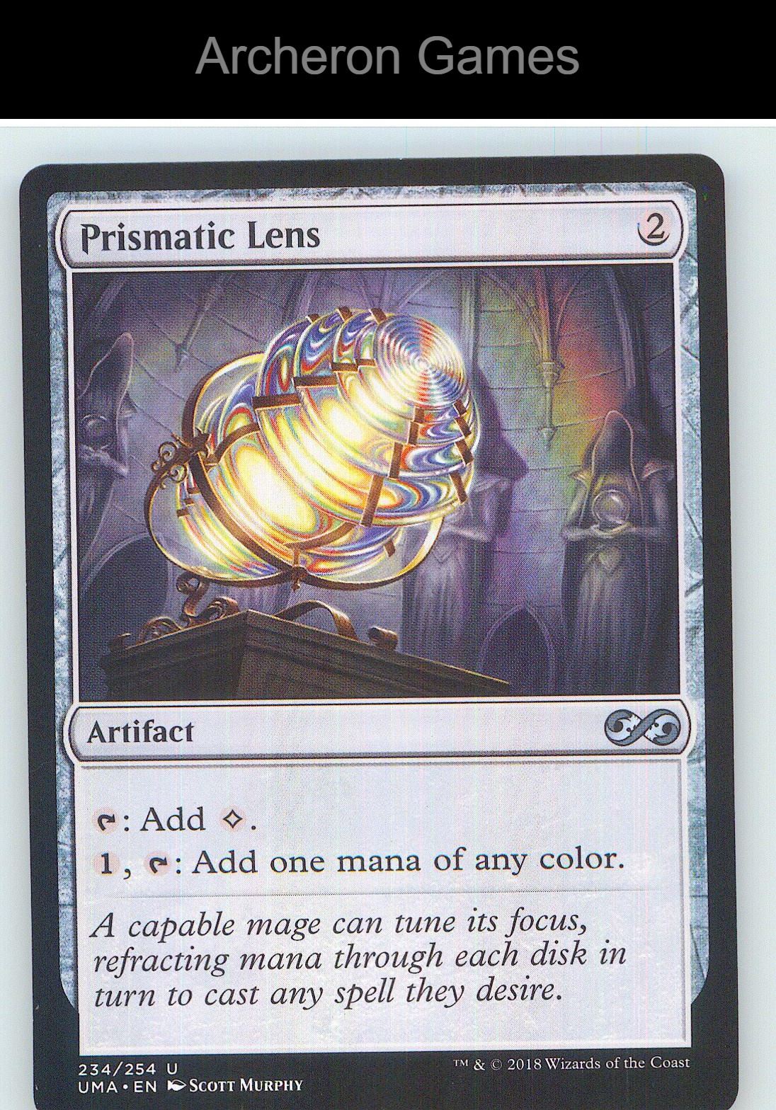 Prismatic Lens UMA 234 UC MTG Card NM/EX+