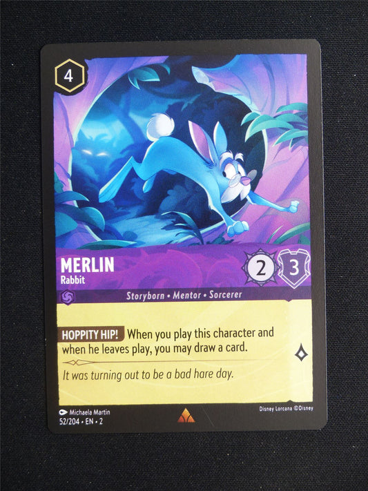 Merlin Rabbit 52/204 - Lorcana Card #264