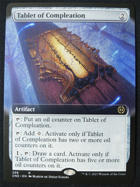 Tablet of Compleation Extended Art - ONE - Mtg Card #1HL