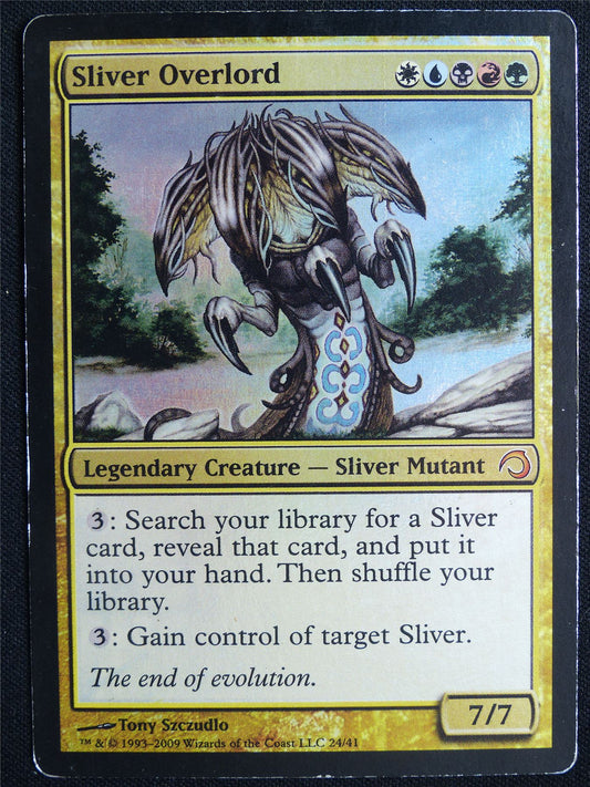 Sliver Overlord Foil Premium played - H09 - Mtg Card #5M3