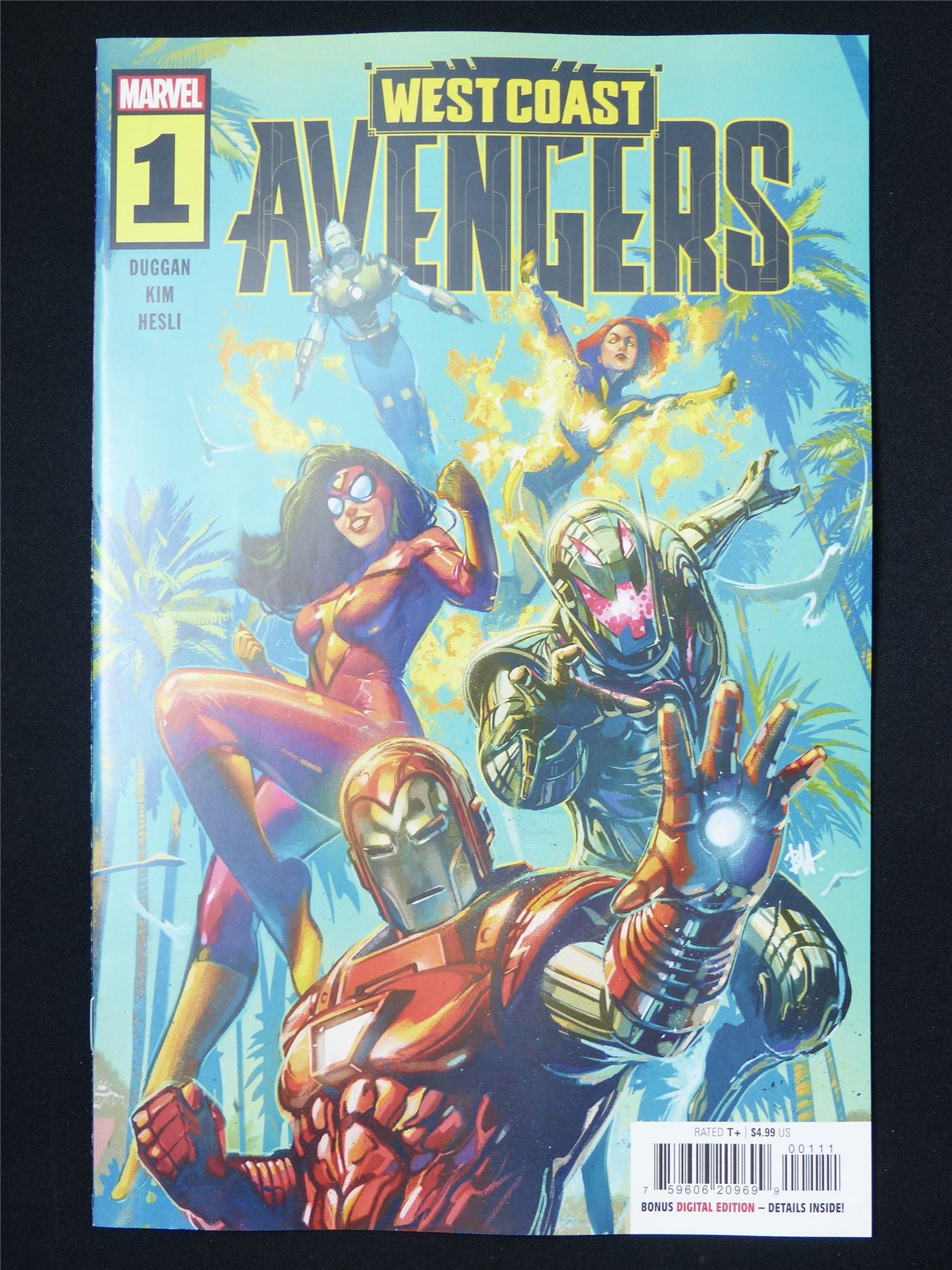 West Coast AVENGERS #1 - B&B Jan 2025 Marvel Comic #4M5