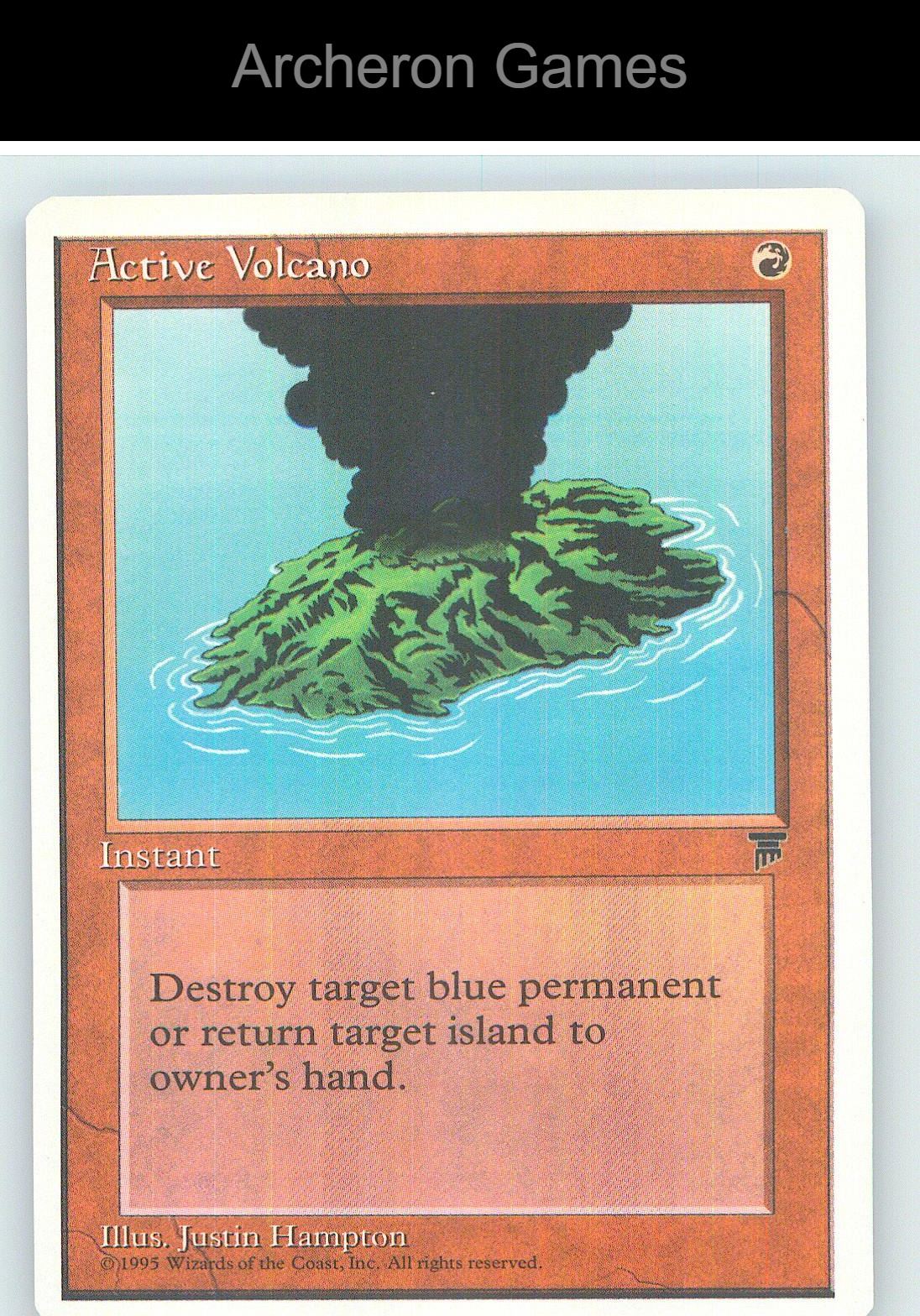 Active Volcano CHR C MTG Card NM/EX+