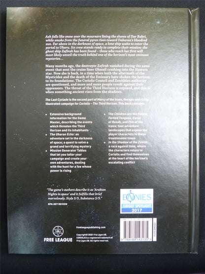 Coriolis: Mercy of Icons part 2: The Last Cyclade Rulebook - Roleplay Hardback #KE
