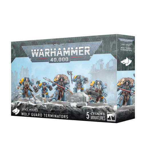 Wolf Guard Terminators - Space Wolves - Warhammer 40k - Available from 12/07/25