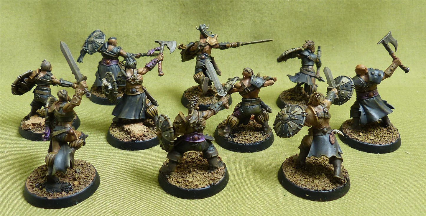 Darkoath Marauders painted - Slaves to Darkness - Warhammer AoS #17H