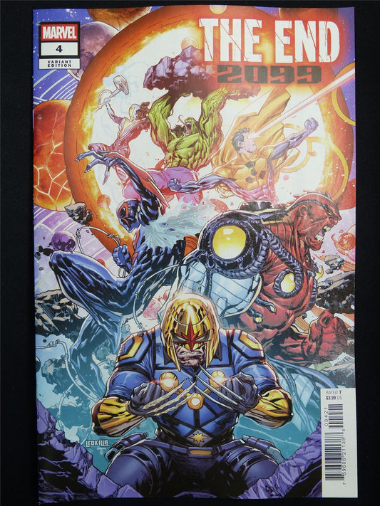 The End 2099 #4 Variant - May 2026 Marvel Comic #3RN