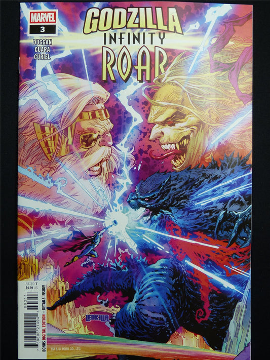 GODZILLA: Infinity Roar #3 Cvr A - Jun 2026 Marvel Comic #4AK