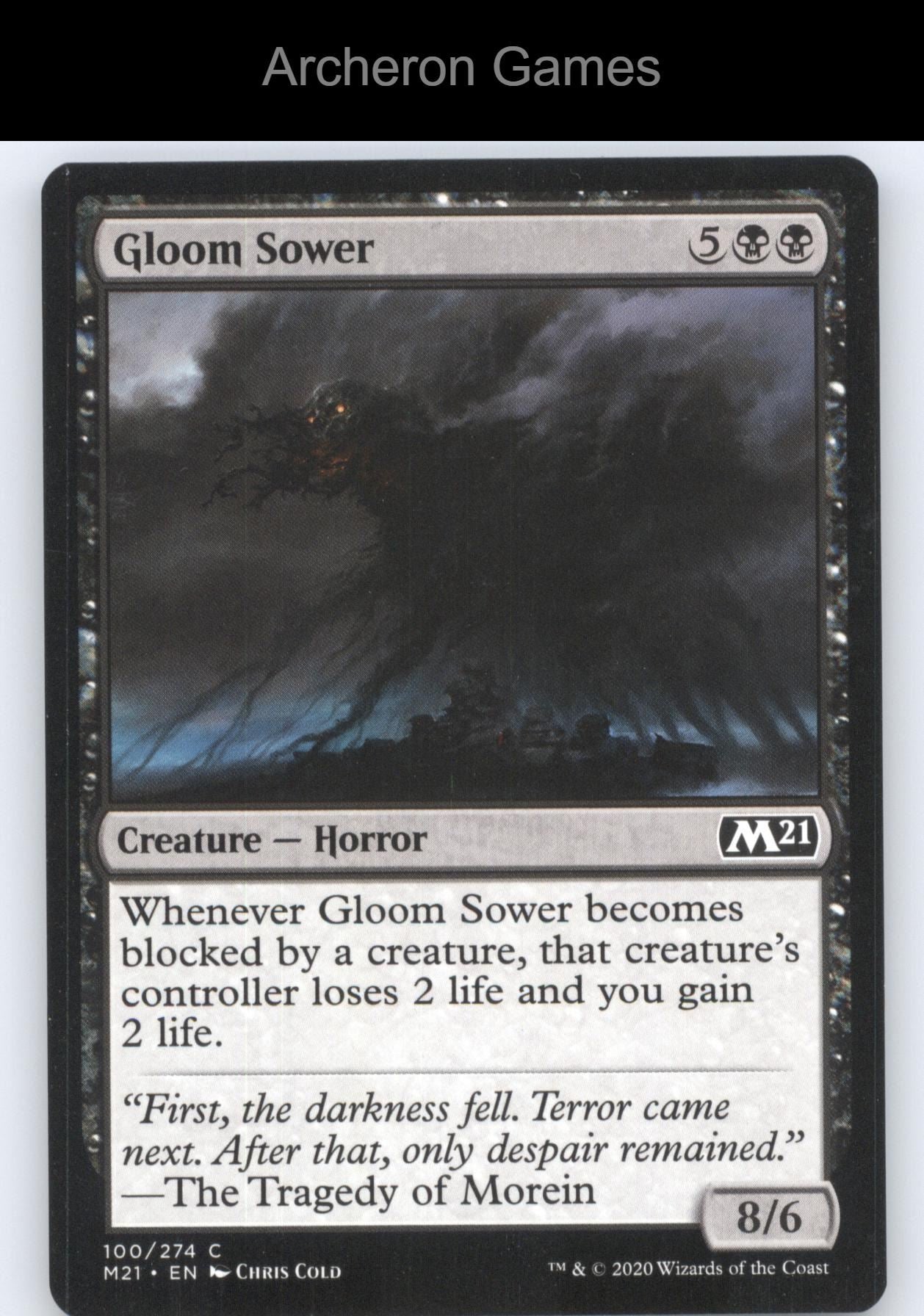 Gloom Sower 100/274 C MTG Card The List Reprints