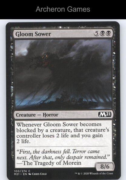 Gloom Sower 100/274 C MTG Card The List Reprints