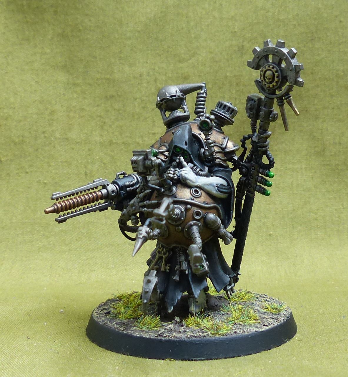 Tech-Priest Manipulus painted - Mechanicum - Warhammer Horus Heresy #EU