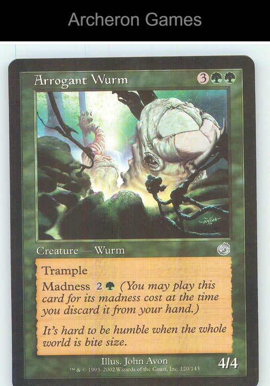 Arrogant Wurm TOR 120 UC MTG Card NM/EX+