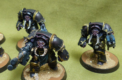 Chaos Terminator Squad painted - Chaos Space Marines - Warhammer 40K #5BX