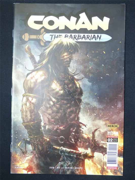 CONAN The Barbarian #2 - Titan Comic #2S8