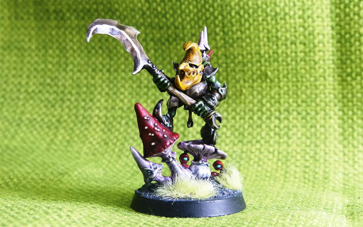Gloomspite Gitz - Goblin Loonboss Painted - Warhammer AoS 40k #B3