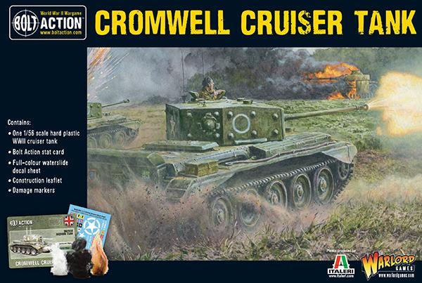 Cromwell Cruiser Tank - British - Bolt Action - Warlord Games