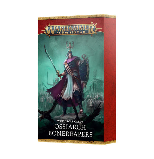Warscroll Cards - Ossiarch Bone Reapers - Warhammer: Age of Sigmar - Available from  07/03/2026