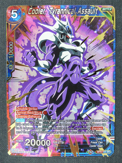Cooler Tyrannical Assault SR - Dragon Ball Super Cards #42U