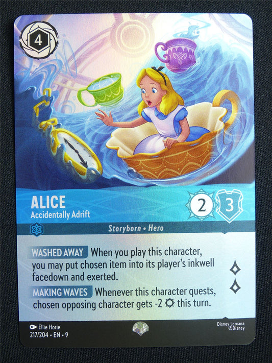 Alice Accidentally Adrift 217/204 Foil - Lorcana Card #12Z