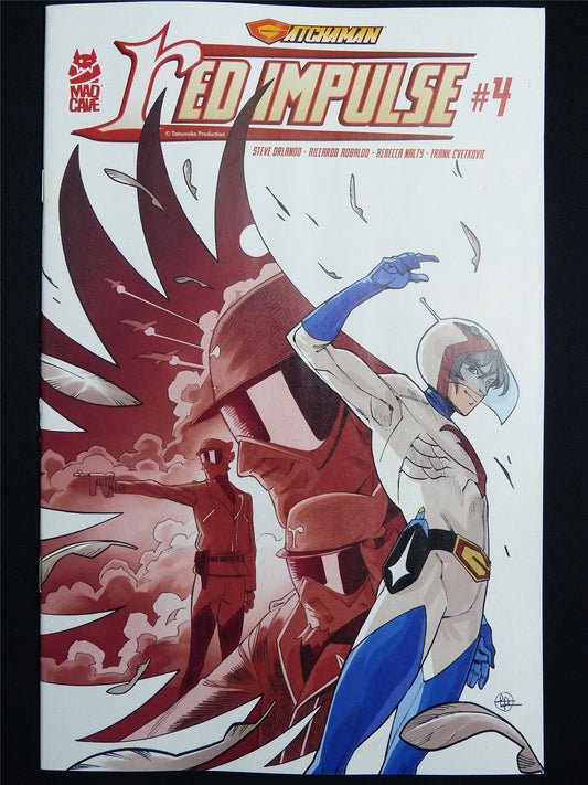 GATCHAMAN: Red Pulse #4 Cvr A - Aug 2026 Mad Cave Comic #34I