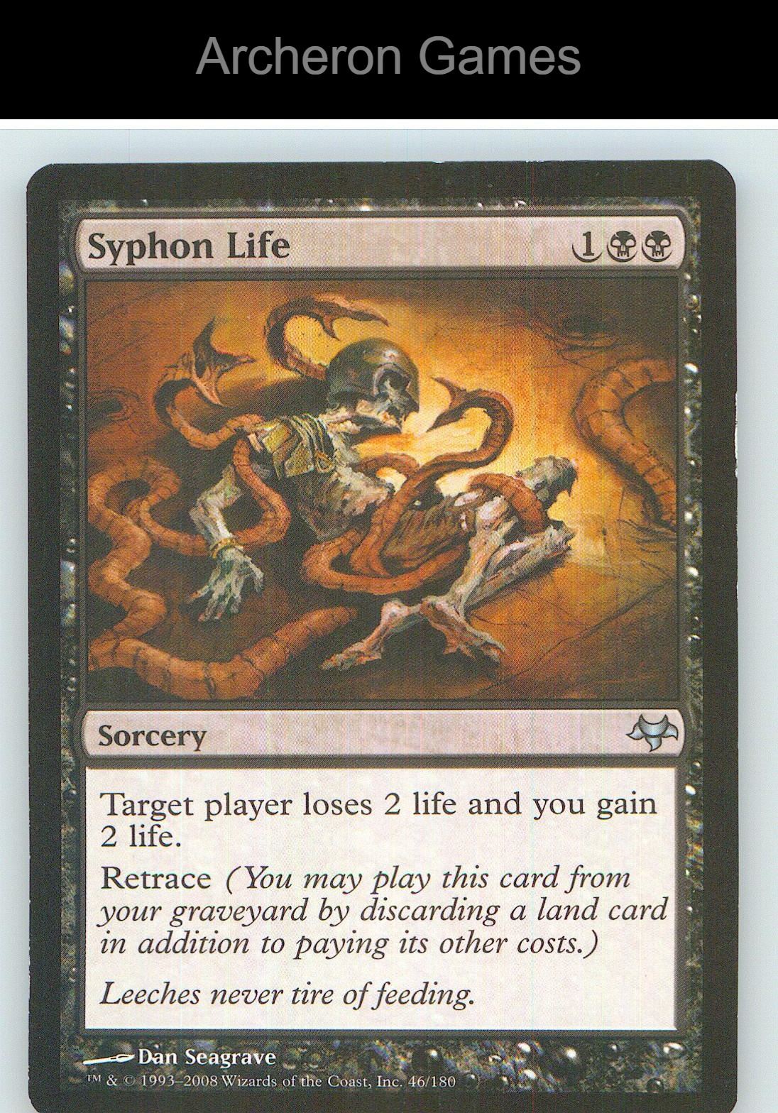 Syphon Life EVE 46 UC MTG Card NM/EX+