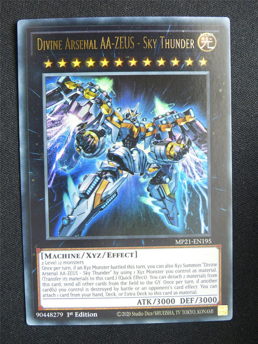 Divine Arsenal AA-ZEUS - Sky Thunder MP21 Ultra Rare - 1st ed Yugioh Card #18K