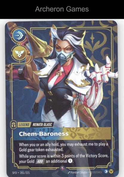 Renata Glasc - Chem-Baroness SFD 201/221 R  Card Spiritforged