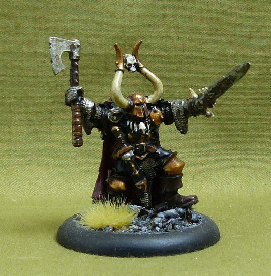 Classic Metal Chaos Lord painted OOP - Skaven - Warhammer AoS #53E