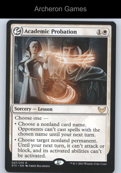 Academic Probation 7 R MTG Card Promo Pack: Strixhaven