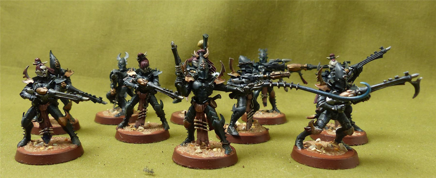 Kabalite Warriors painted - Drukhari - Warhammer 40k #WW