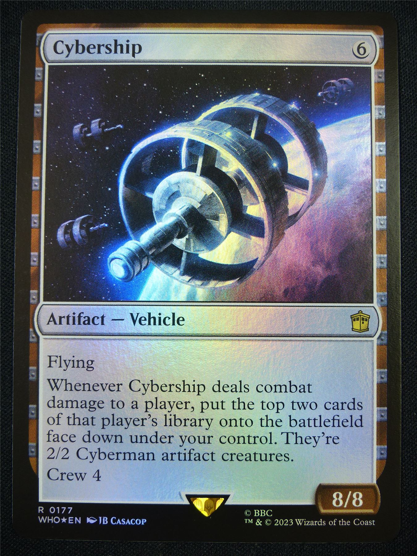 Cybership Foil - WHO - Mtg Card #FB