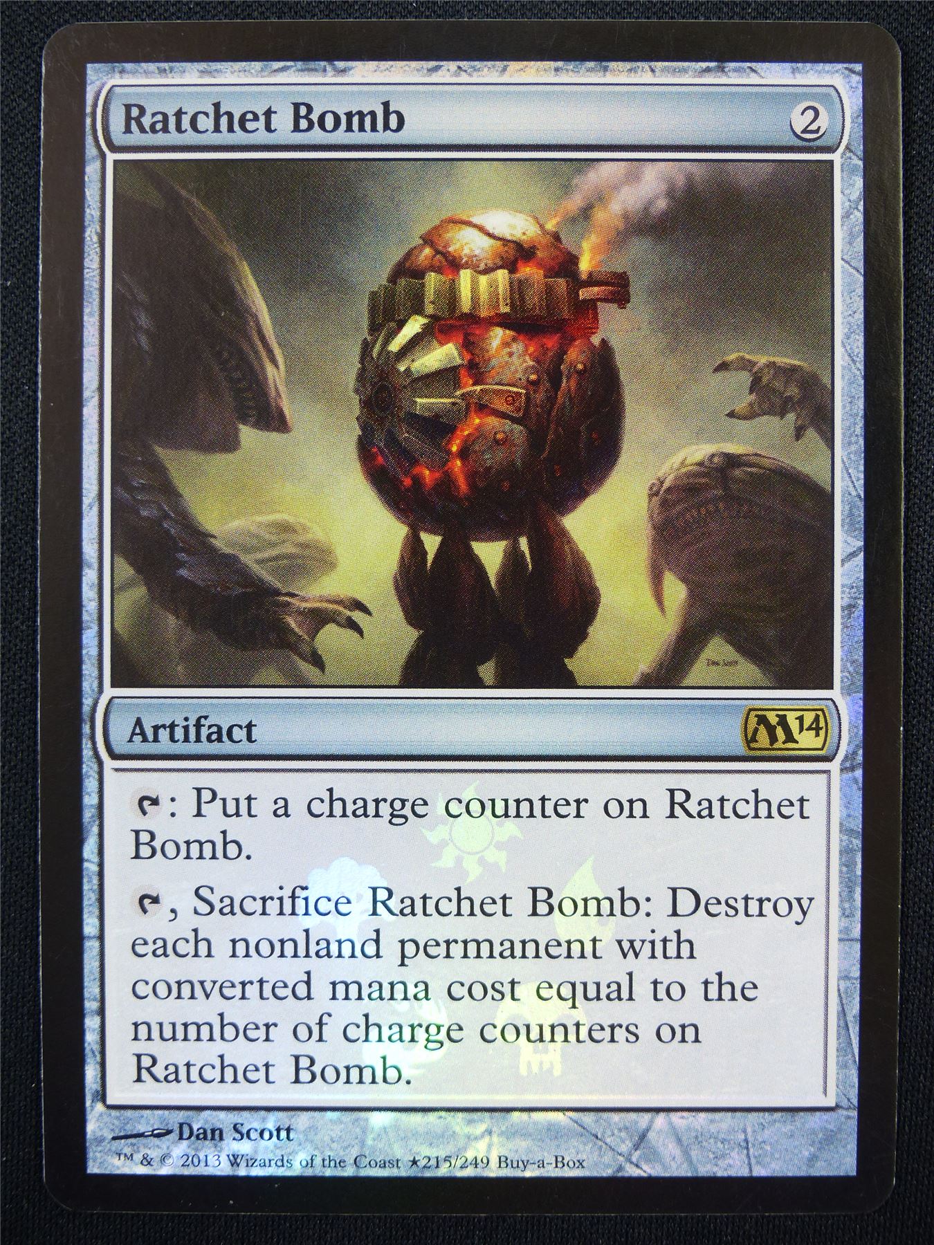 Ratchet Bomb Promo Foil - M14 - Mtg Card #1GZ