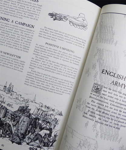 English Civil War: 17th Century Wargames Rulebook OOP - Warhammer Softback #K2