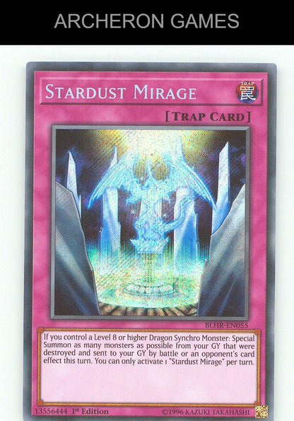 Stardust Mirage SEC YUGIOH Card