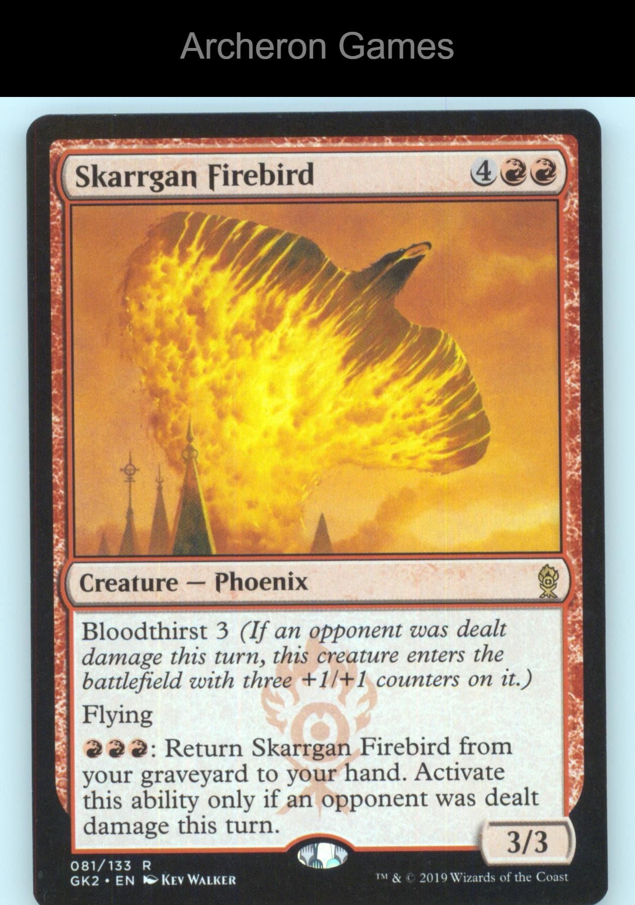 Skarrgan Firebird 81 R MTG Card Ravnica Allegiance: Guild Kits