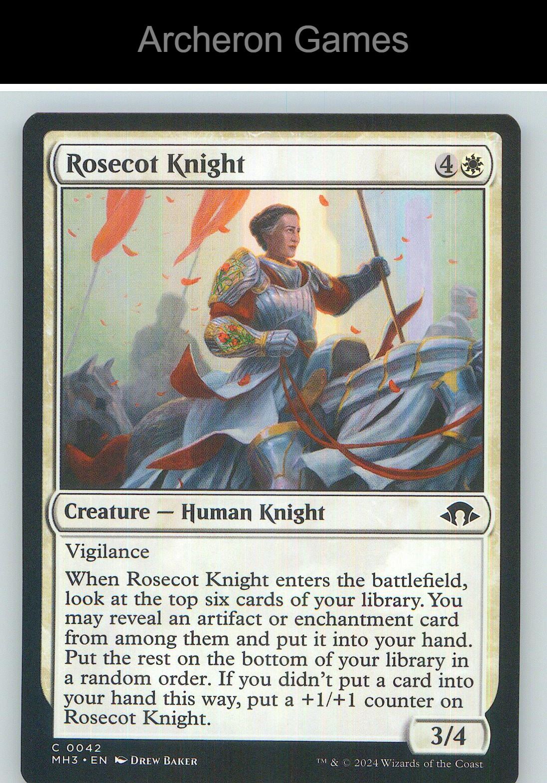 Rosecot Knight MH3 42 C MTG Card NM/EX+
