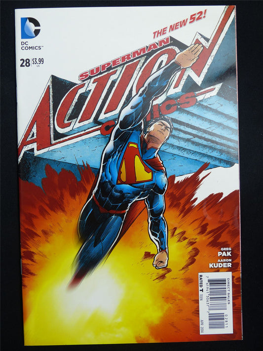 SUPERMAN: Action Comics #28 new 52! - DC Comic #3BO