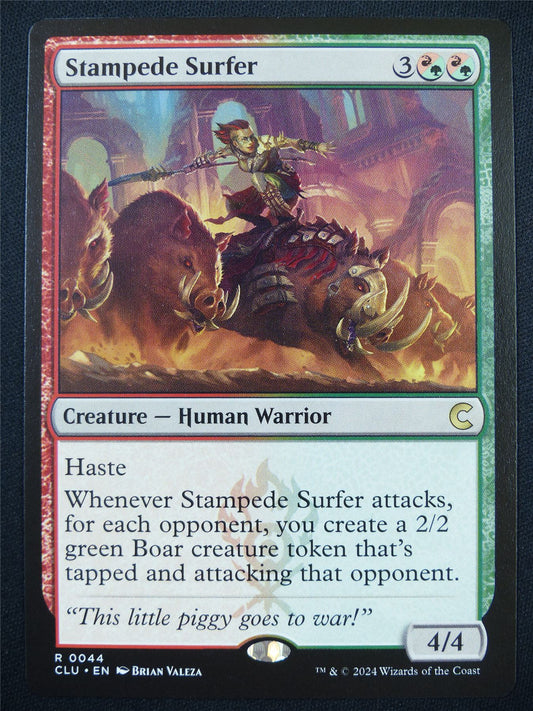 Stampede Surfer - CLU - Mtg Card #5I9