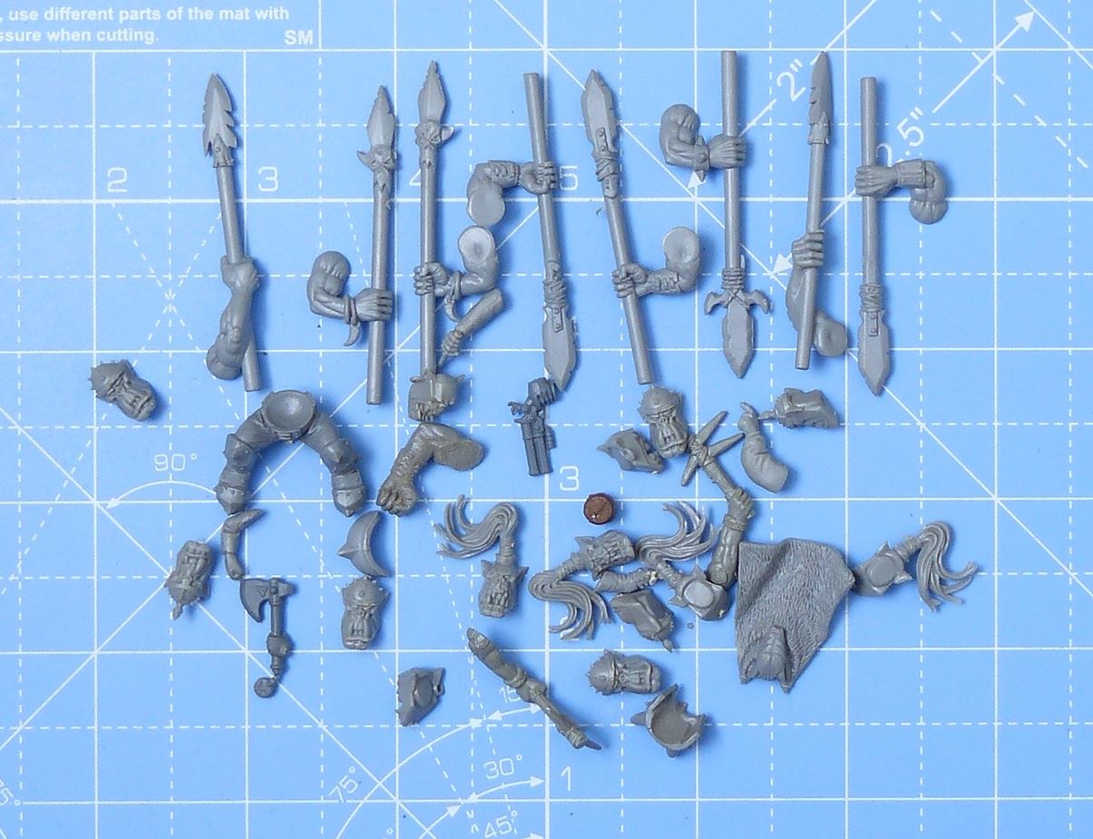 Classic Orc Weapons & Parts - Orcs - Warhammer Fantasy #4SR