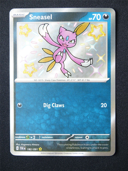 Sneasel 182/091 Shiny Holo - Pokemon Card #5XM