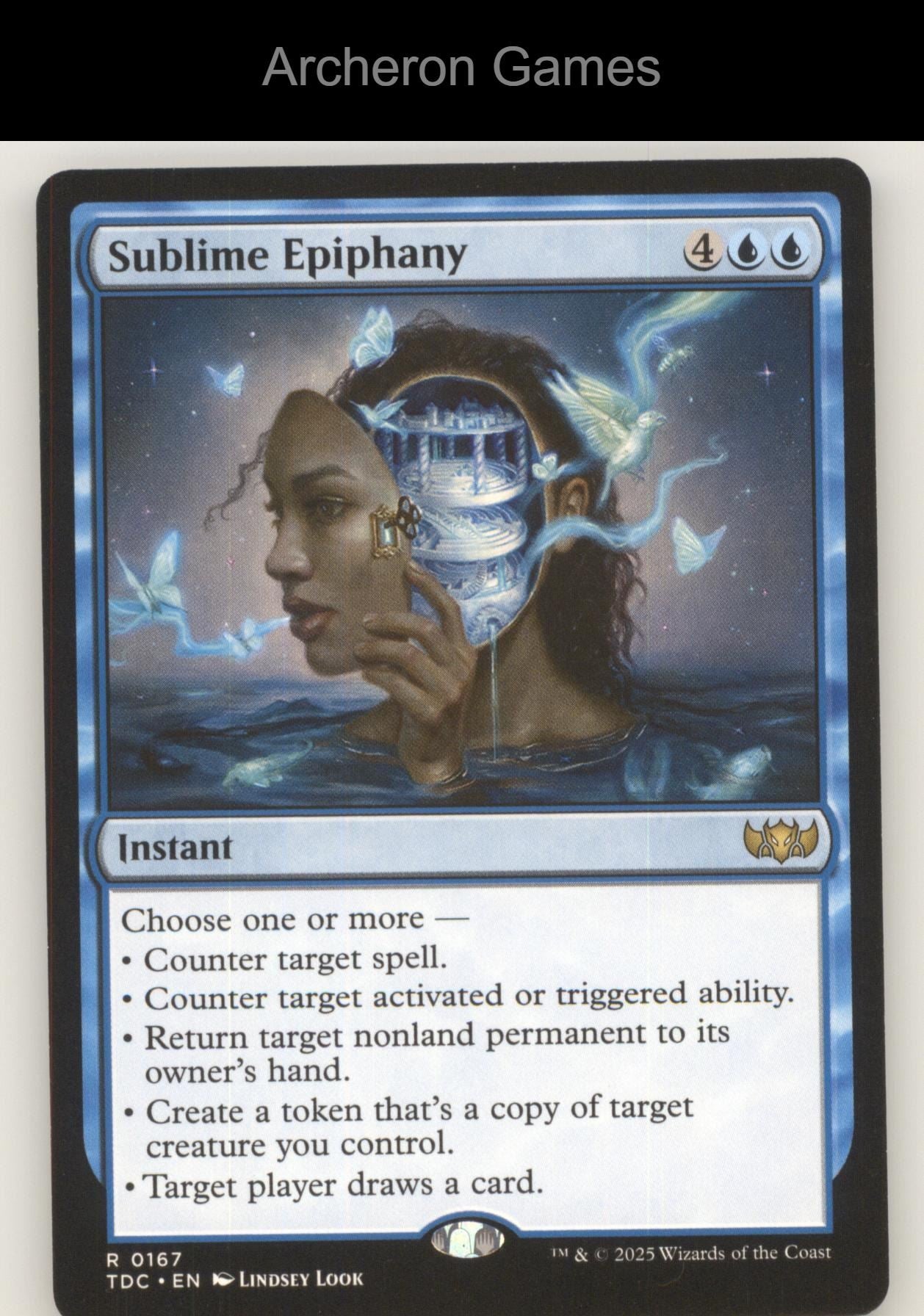 Sublime Epiphany 167 R MTG Card Commander: Tarkir: Dragonstorm