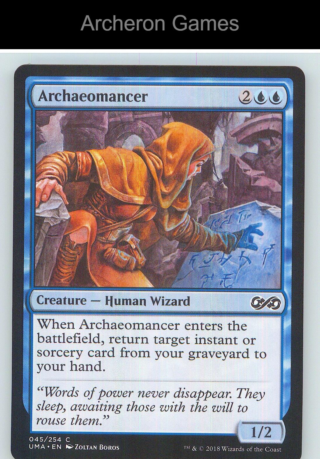 Archaeomancer UMA 45 C MTG Card NM/EX+