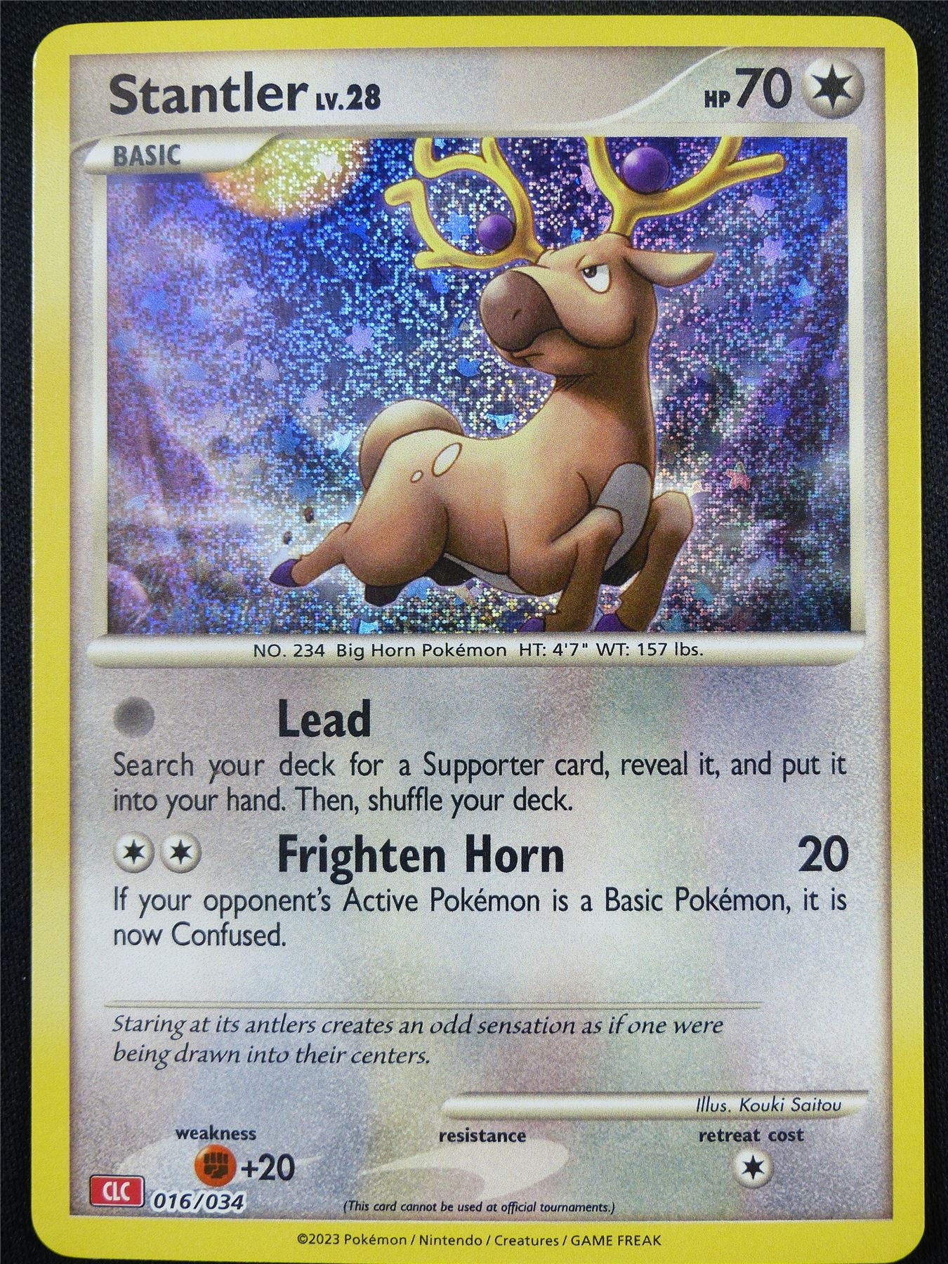 Stantler 016/034 Holo CLC - Classic Pokemon Card #4BC