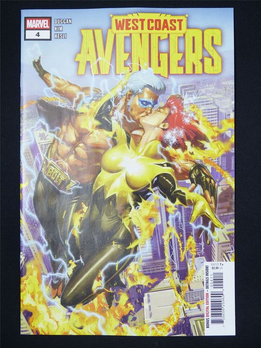 West Coast AVENGERS #4 - Marvel Comic #10K