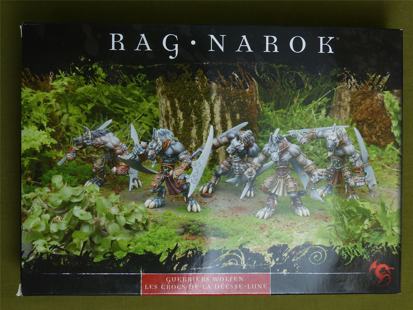 Wolfen Warriors: The Fangs of the Moon-Goddess - Rackham Metal Minis OOP #25C
