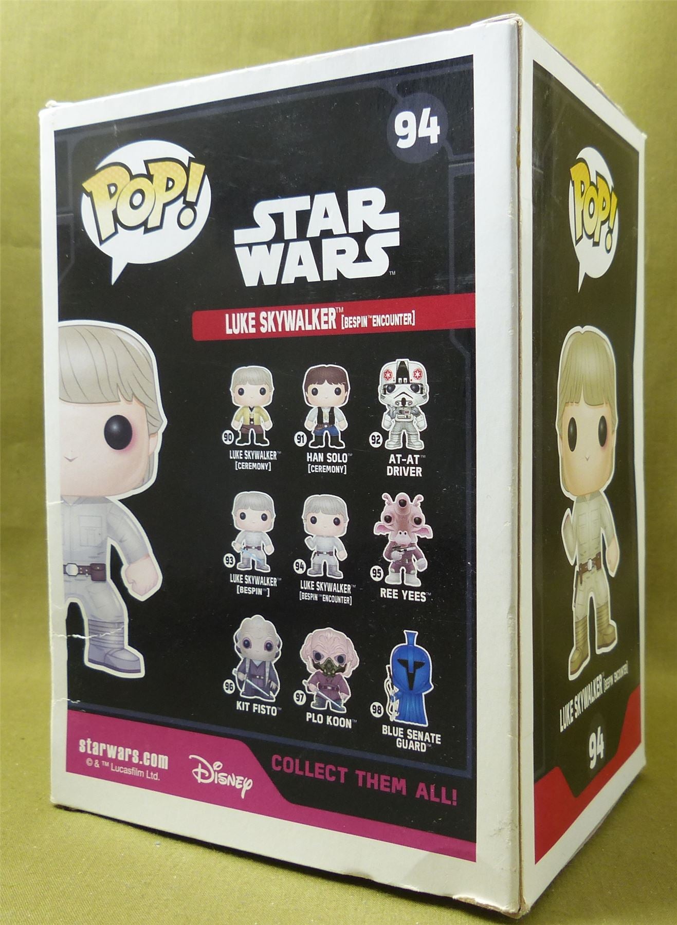 Luke Skywalker 94 - Star Wars - Funko Pop! Figure #H0