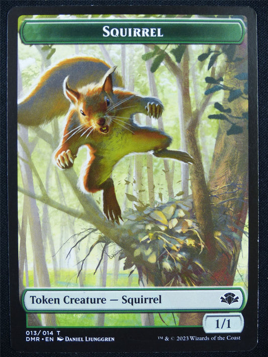 Squirrel Token - DMR - Mtg Card #5U