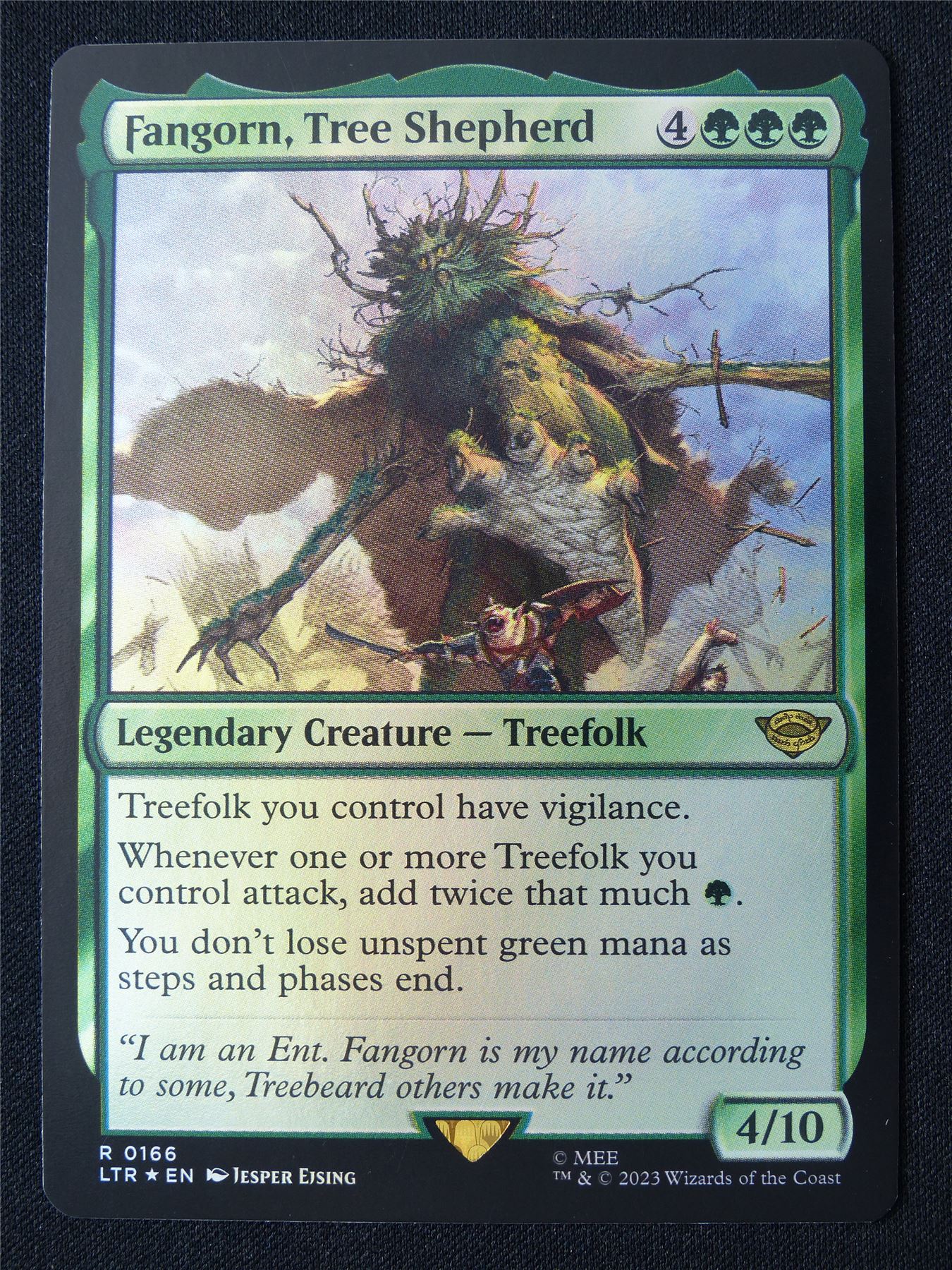 Fangorn Tree Shepherd Foil - LTR - MTG Card #CA