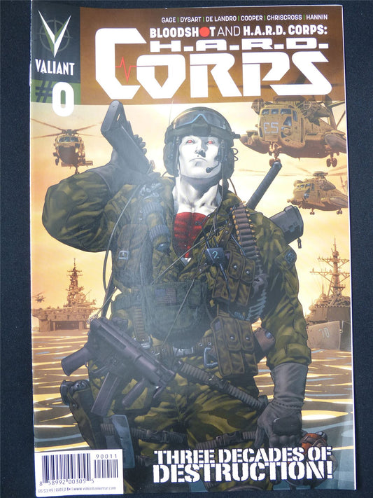 BLOODSHOT And Hard Corps: Corps #0 - Valiant Comic #15O