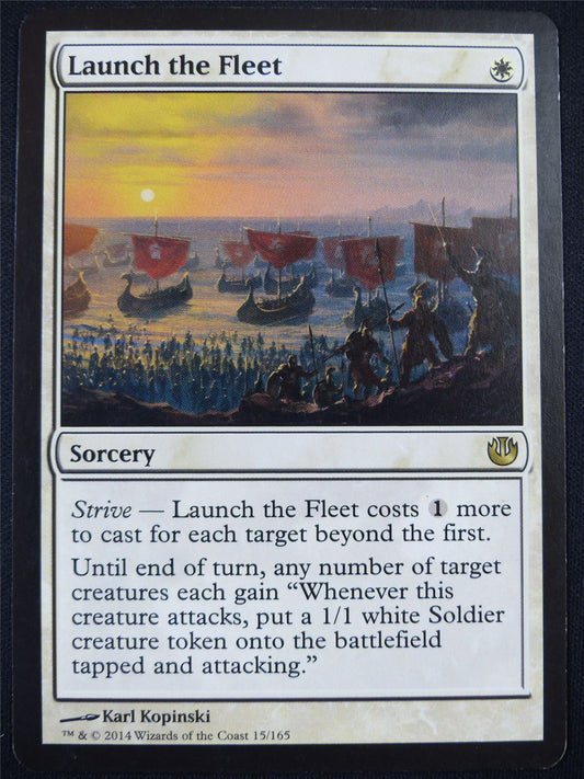 Launch the Fleet - JOU - Mtg Card #57L